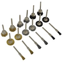 Sealey 18 Piece Rotary Multi Tool Wire Brush Set