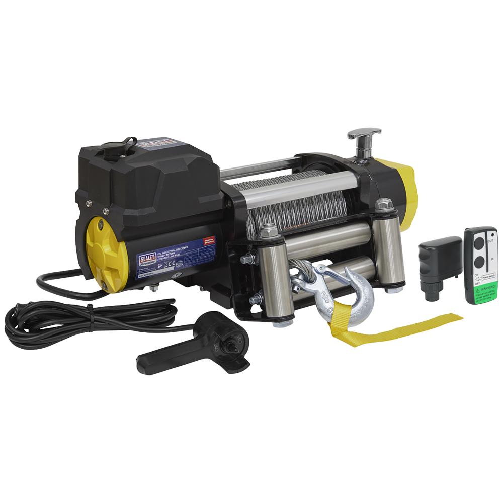 Sealey RW5675 12v Recovery Winch Wireless Combo Kit
