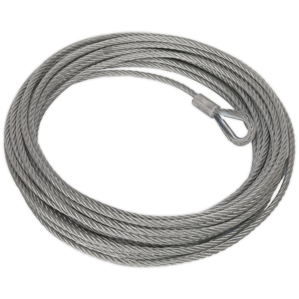 Sealey Replacement Wire Rope for RW8180 Recovery Winch