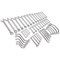 Siegen 50 Piece Multi Purpose Spanner Set Metric Siegen 50 Piece Multi Purpose Spanner Set Metric