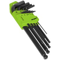 Siegen 9 Piece Long Metric Ball-End Hex Key Set