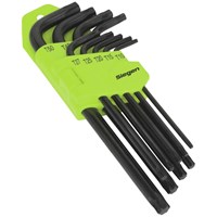 Siegen 9 Piece Long Torx Key Set