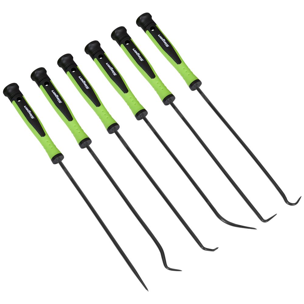 Siegen 6 Piece Long Reach Pick and Hook Set