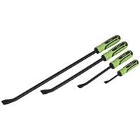 Siegen 4 Piece Angled Hammer Cap Pry Bar Set