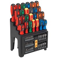 Siegen 61 Piece Screwdriver Bit and Nut Driver Set