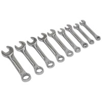 Siegen 9 Piece Stubby Combination Spanner Set Metric