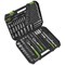 Siegen 219 Piece Combination Drive Socket Spanner and Screwdriver Set 