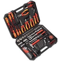 Siegen 90 Piece VDE Insulated Electricians Hand Tool Kit