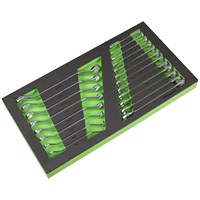 Siegen 20 Piece Combination and Offset Spanner Set in Module Tray