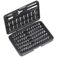 Siegen 100 Piece Screwdriver and Security Bit Set