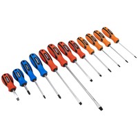 Siegen 12 Piece Soft Grip Screwdriver Set