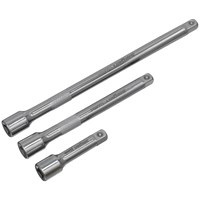 Siegen 3 Piece 1/4" Drive Socket Extension Bar Set