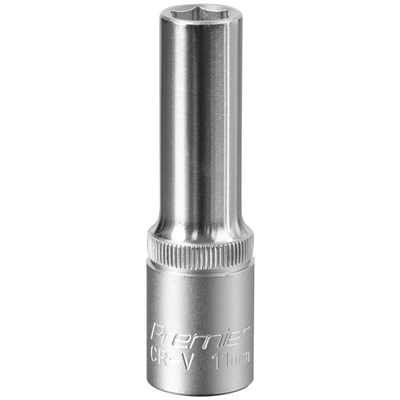 Sealey 1/2" Drive Deep Hexagon WallDrive Socket Metric