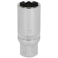 Sealey 3/8" Drive Hexagon Spark Plug Socket Metric