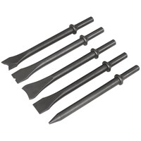 Sealey 5 Piece .401" Shank Air Hammer Chisel Set