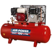 Sealey SA1565 Petrol Air Compressor 150 Litre