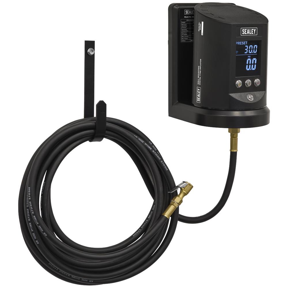 Sealey SA450 Wall Mount Digital Tyre Inflator