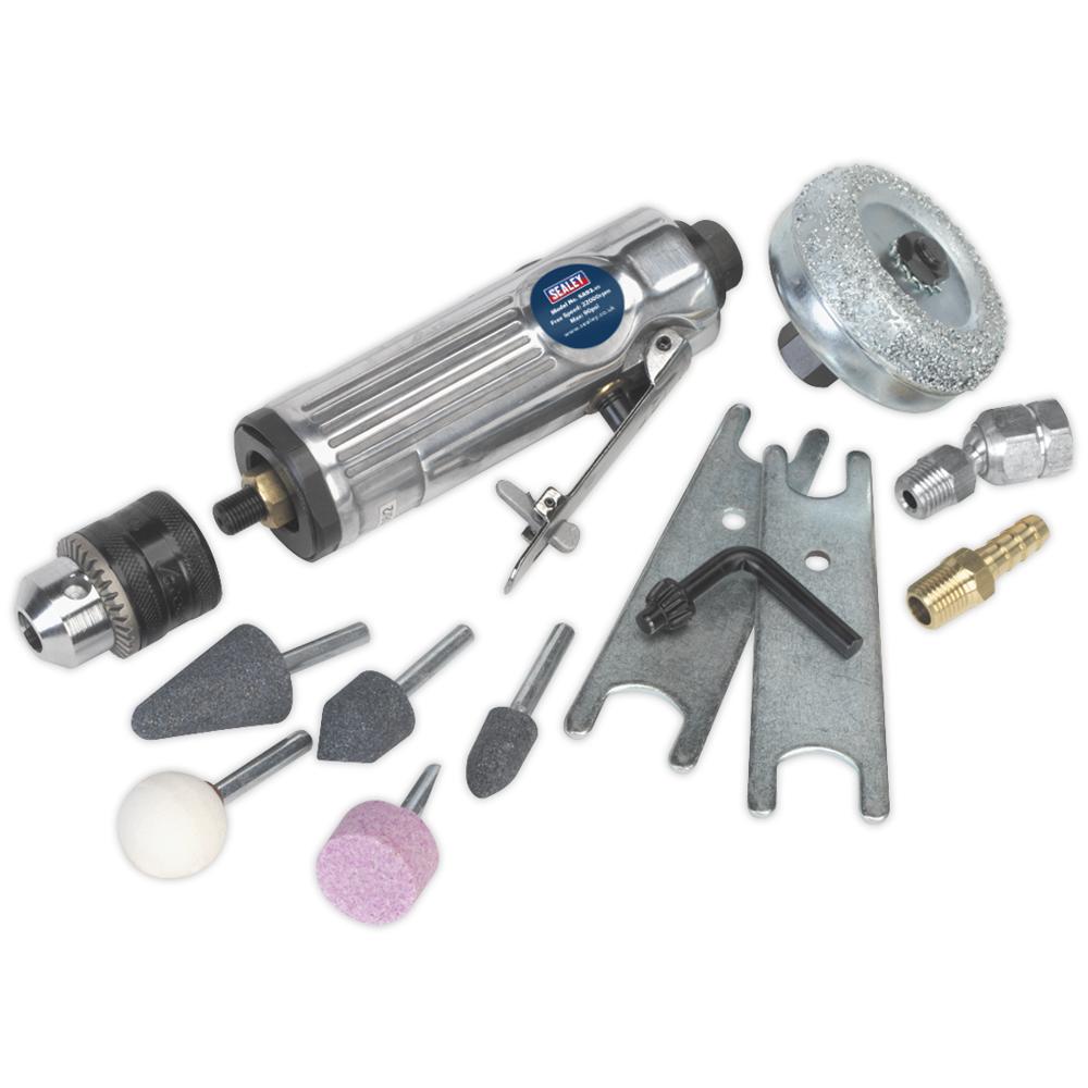 Sealey SA92 13 Piece Air Tyre Buffer Kit