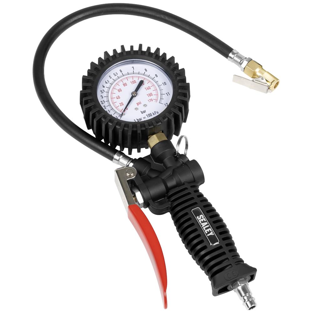 Sealey Professional Clip On Air Line Gauge