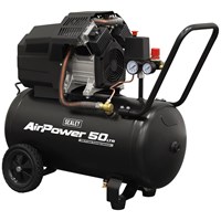 Sealey SAC5002 V-Twin Oil Free Direct Drive Air Compressor 50 Litre 