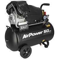 Sealey SAC5030VA V-Twin Direct Drive Air Compressor 50 Litre