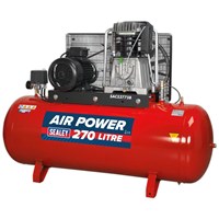 Sealey SAC52775B 3 Phase Electric Air Compressor 270 Litre