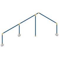 Sealey Sharkbite Speedfit 3 Drop Air Supply System Kit 18 metre