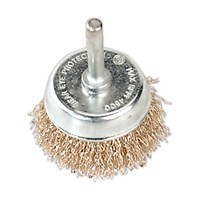 Sealey Brassed Steel Wire Cup Brush