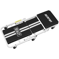 Sealey Compact 2 in 1 Steel Mechanics Creeper and Seat 