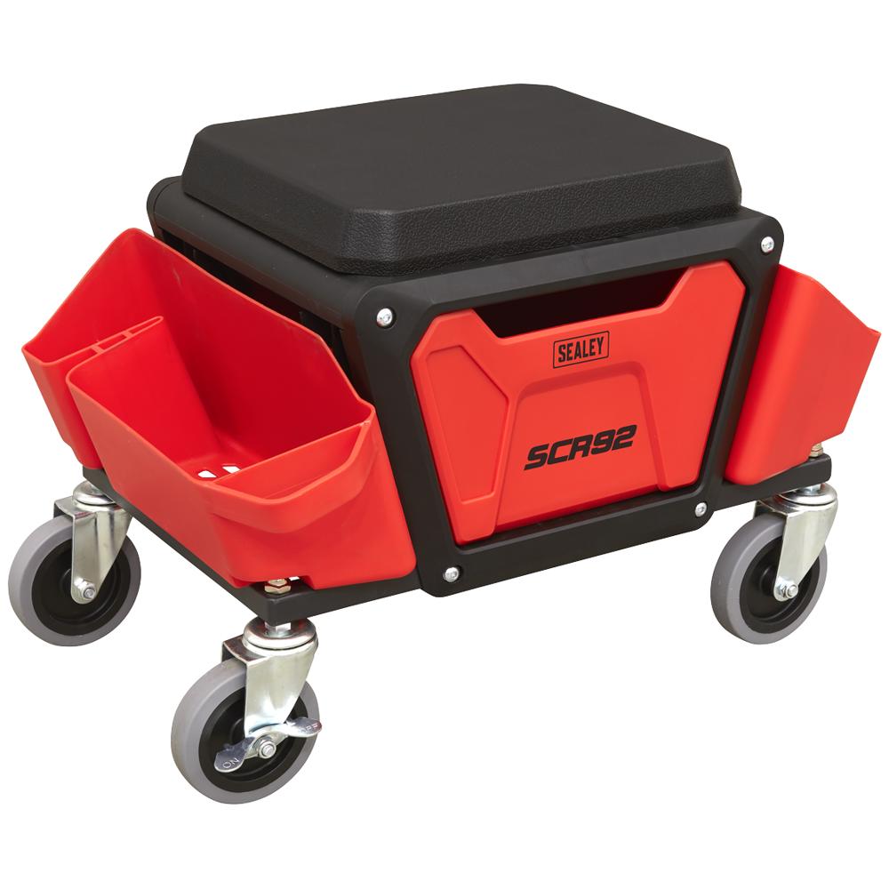 Sealey SCR92 Mechanics Detailing Utility Tool Caddy Seat