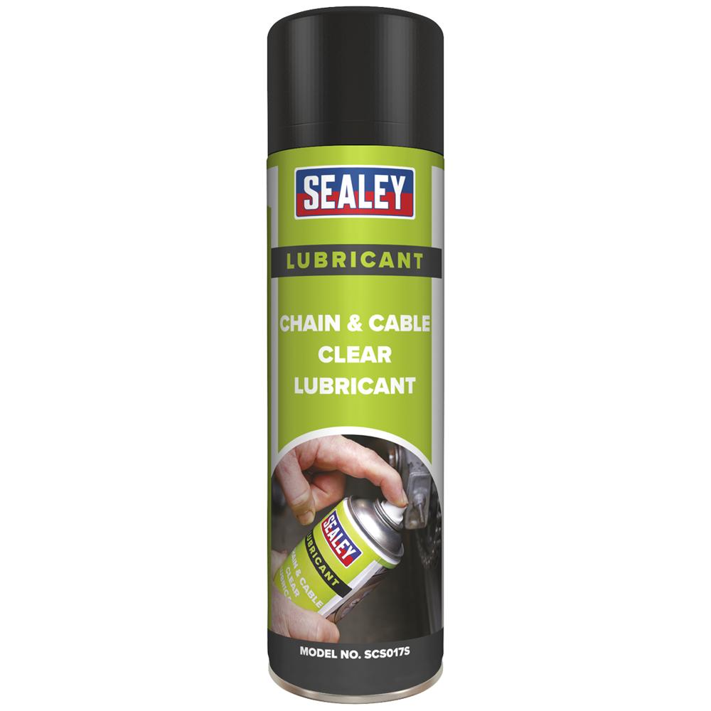 Sealey Chain and Cable Lubricant Clear