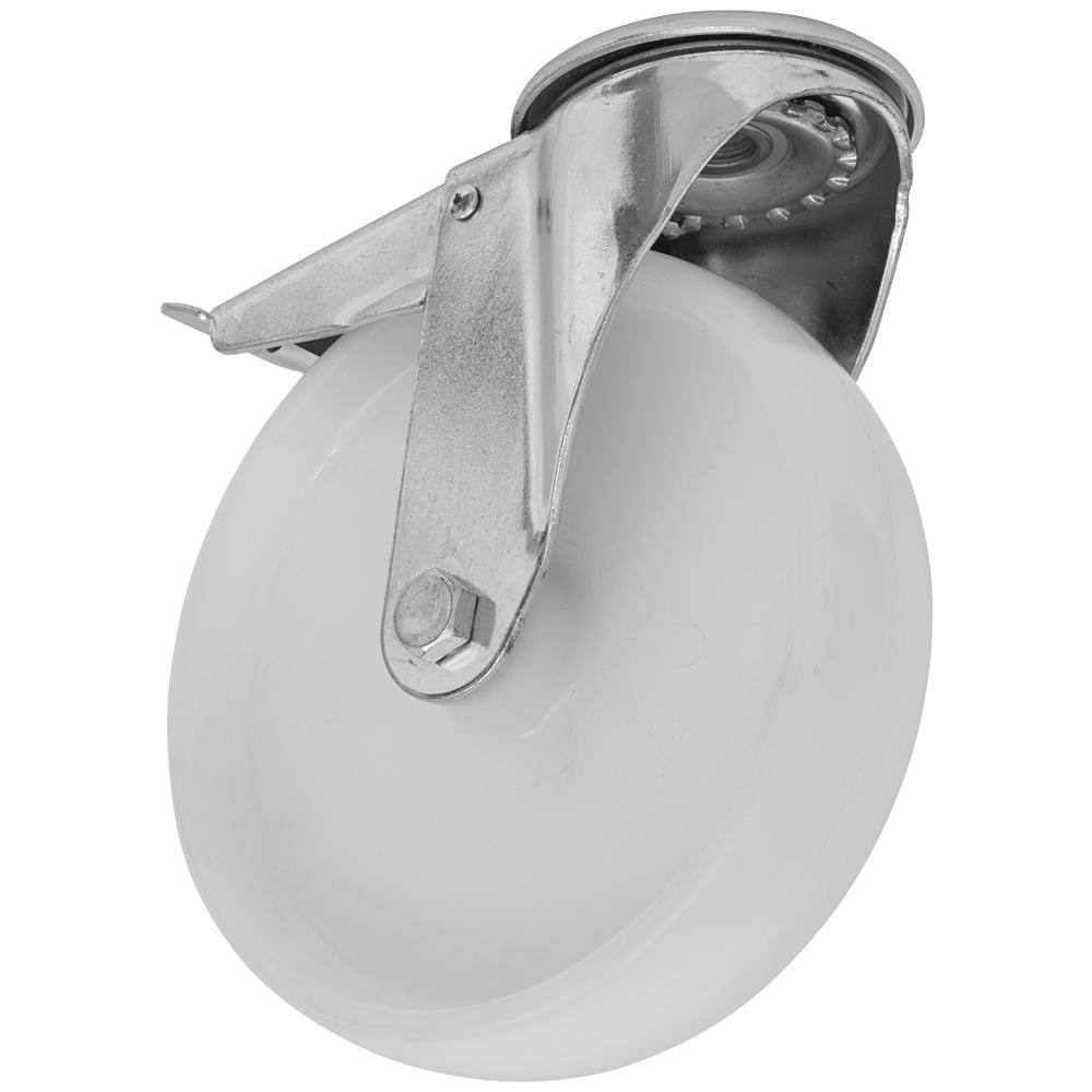 Sealey Heavy Duty Nylon Castor Wheel Bolt Hole and Total Lock
