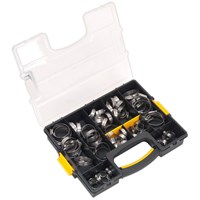 Sealey 90 Piece Stainless Steel Hose Clip Assortment