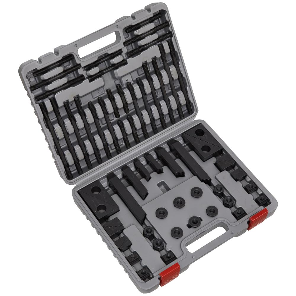 Image of Sealey 52 Piece Clamping Kit for Drilling and Milling Machines SM25/52T