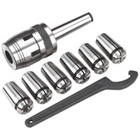 Sealey MT2-M10 Mill Chuck Set for SM2503 Mini Mill