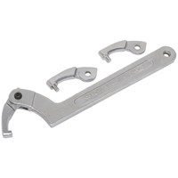 Sealey 4 Piece Adjustable C Spanner Hook and Pin Wrench Set