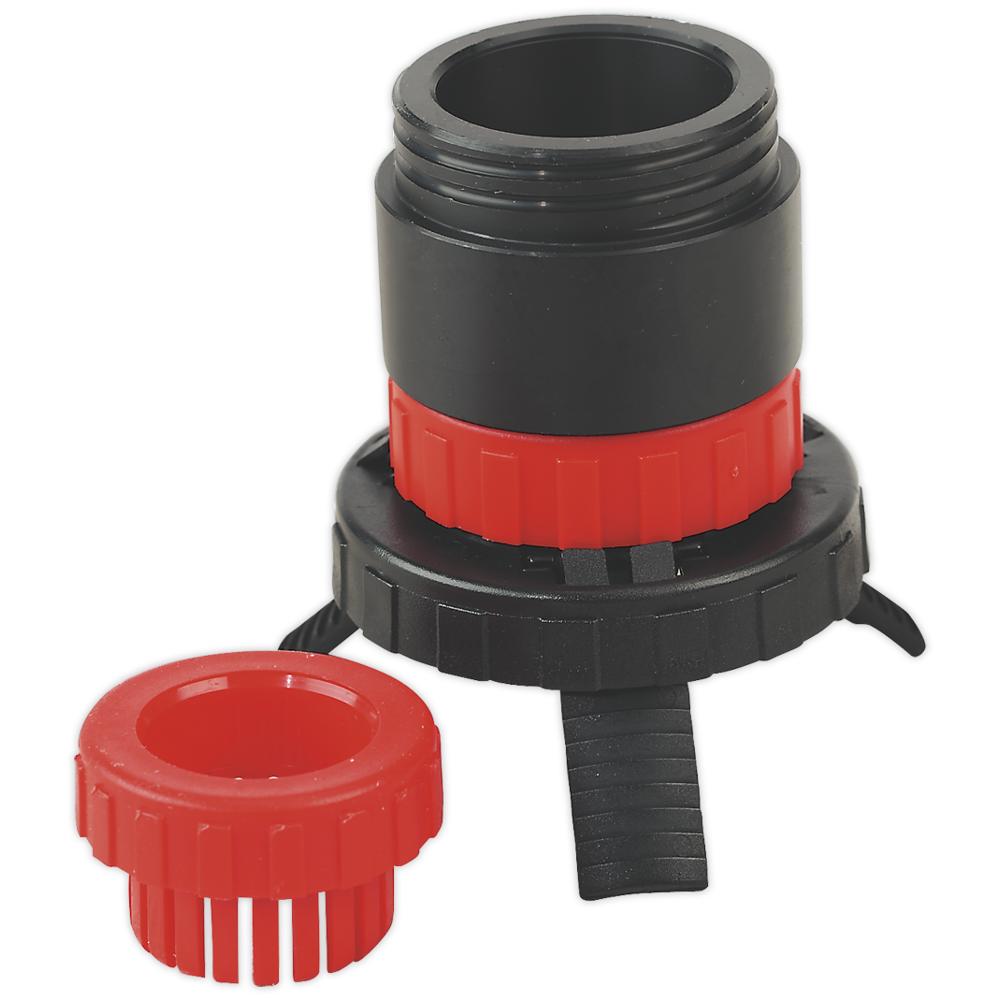 Sealey Universal Drum Adaptor fits SOLV/SF to Plastic Pouring Spouts