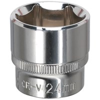 Sealey 3/8" Drive Hexagon WallDrive Socket Metric
