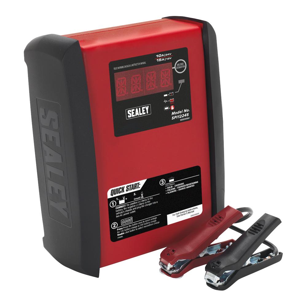 Sealey SPI1224S Intelligent Speed Automotive Battery Charger