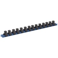 Sealey 3/8" Drive Aluminium Socket Retaining Rail 14 Clips