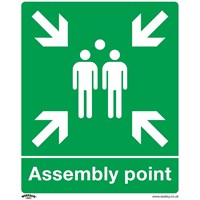Sealey Rigid Plastic Assembly Point Sign