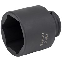 Sealey Specialised 1/2" Drive Hexagon Impact Socket Metric