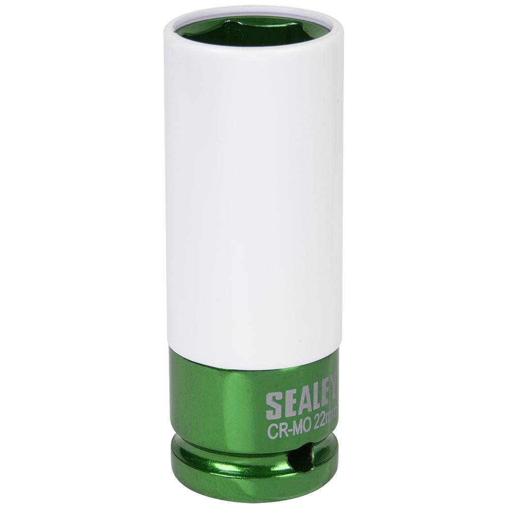 Sealey 1/2" Drive Impact Socket Metric for Alloy Wheels