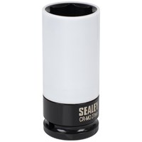Sealey 1/2" Drive Impact Socket Metric for Alloy Wheels