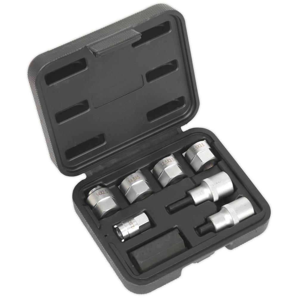 Sealey 8 Piece MacPherson Strut Nut Removal and Installation Set