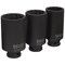Sealey 3 Piece 1/2" Drive Bi Hexagon Hub Nut Impact Socket Set Sealey 3 Piece 1/2" Drive Bi Hexagon Hub Nut Impact Socket Set