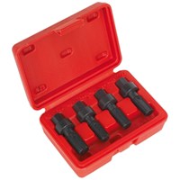 Sealey 4 Piece M12 and M14 Wheel Bolt Thread Chaser Kit