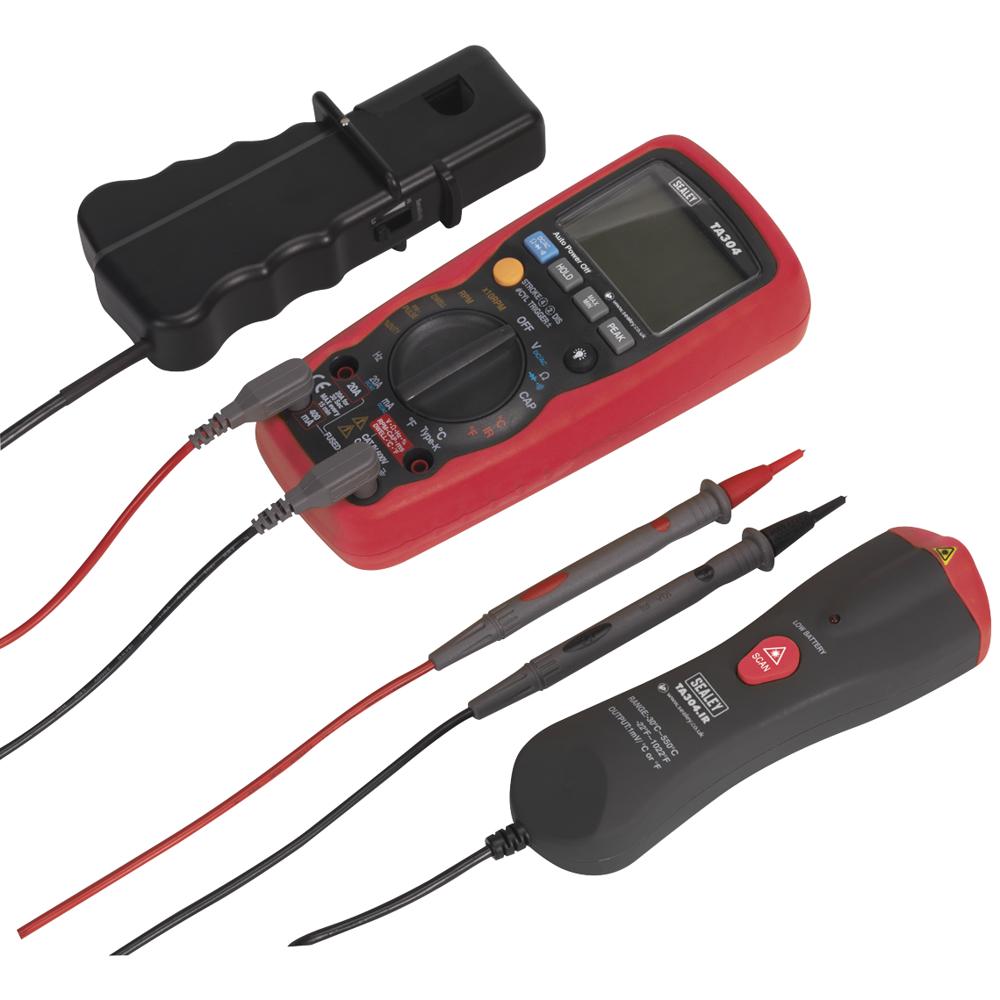 Sealey TA304 Digital Automotive Analyser and Temperature Probe