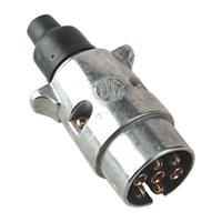 Sealey Towing Plug N Type Metal 12V