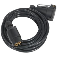Sealey 6 Metre 7 Pin N Type Towing Plug Extension Lead